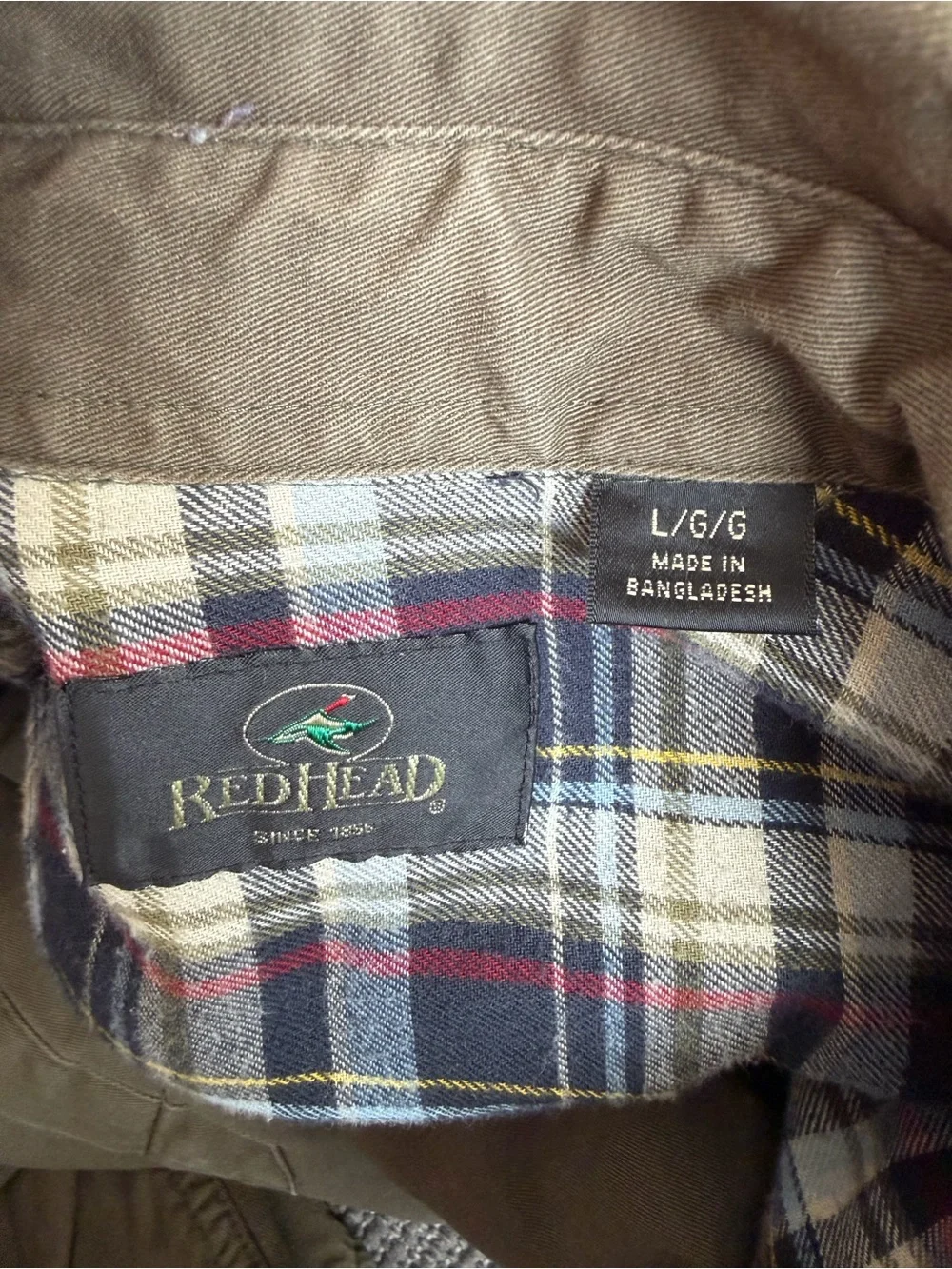 RedHead Men's Olive Field Shirt Jacket